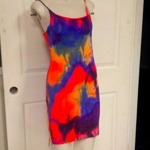 Multicolored Sparkle dress